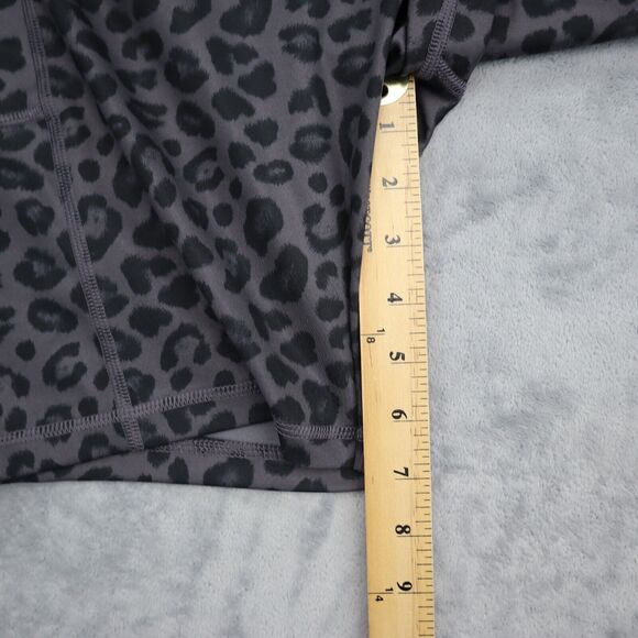 Athletics Works Shorts Womens XXL Gray Cheetah Print Compression Pull On Bottoms - Picture 7 of 16